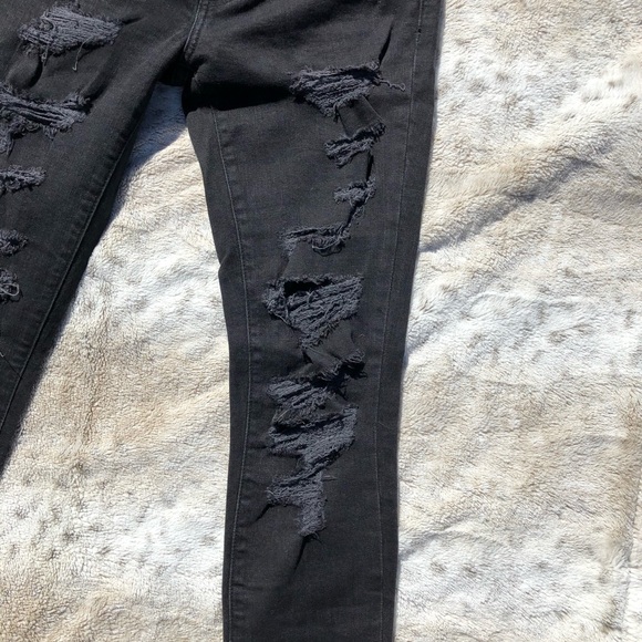 Current Elliott The Stiletto Distressed Skinny - Picture 3 of 5